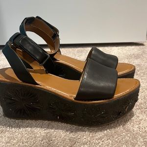 Franco sarto platform sandals